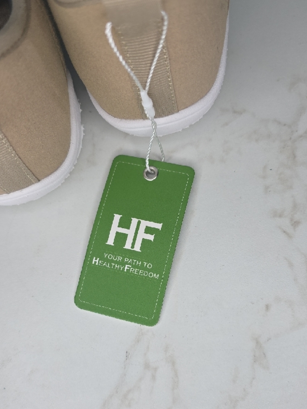 HF Women’s Athletic Sneakers in Beige - Picture 10 of 10